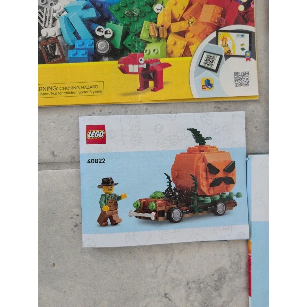 Random Lot Lego Flowers, Holiday, Disney, Classic, INSTRUCTIONS ONLY set of 13